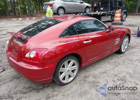 2005 Chrysler Crossfire Limited из США, поврежденный, VIN 1C3AN69LX5X040241